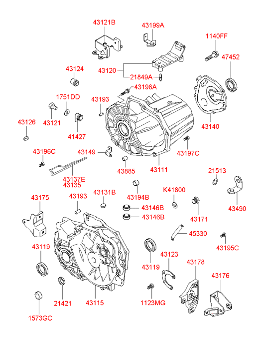 431153A210 HYUNDAI