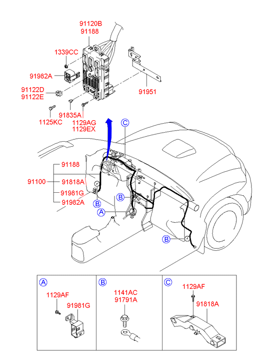 9110126350 HYUNDAI