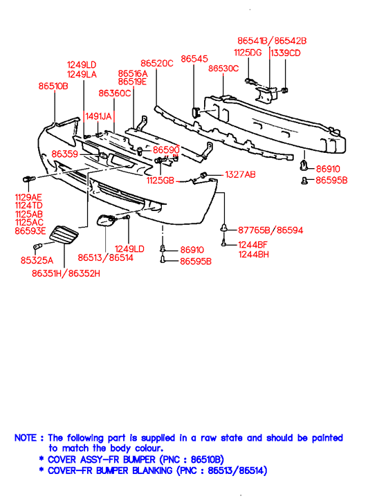 8651029010 HYUNDAI