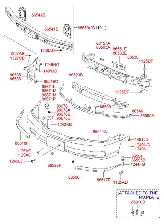 865113B110 HYUNDAI