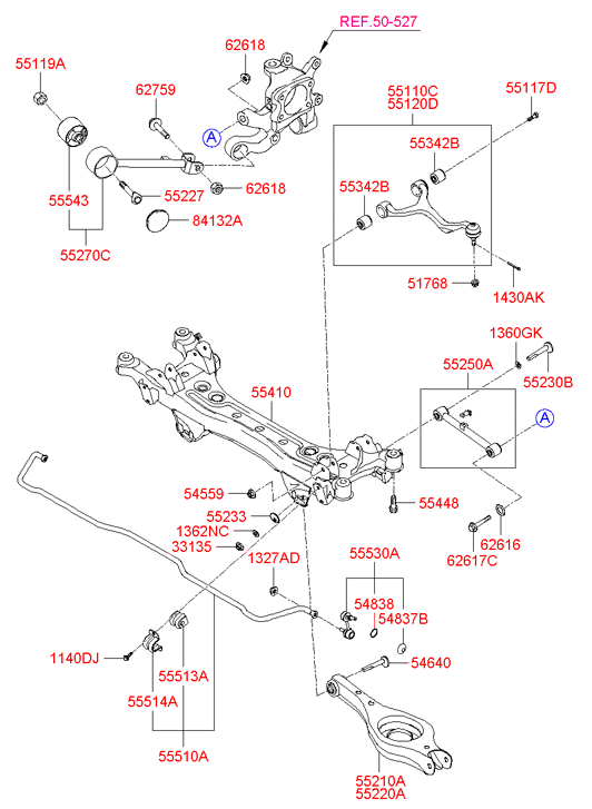 552703K710 HYUNDAI