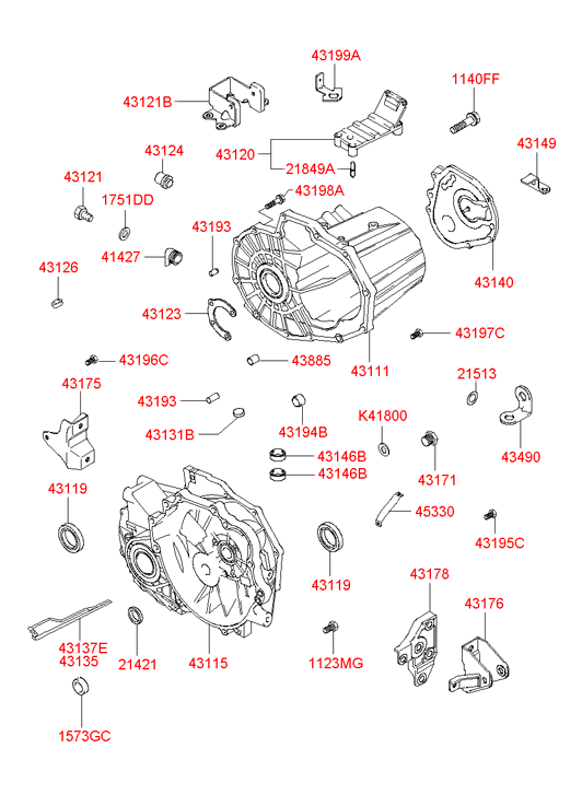 431153A111 HYUNDAI