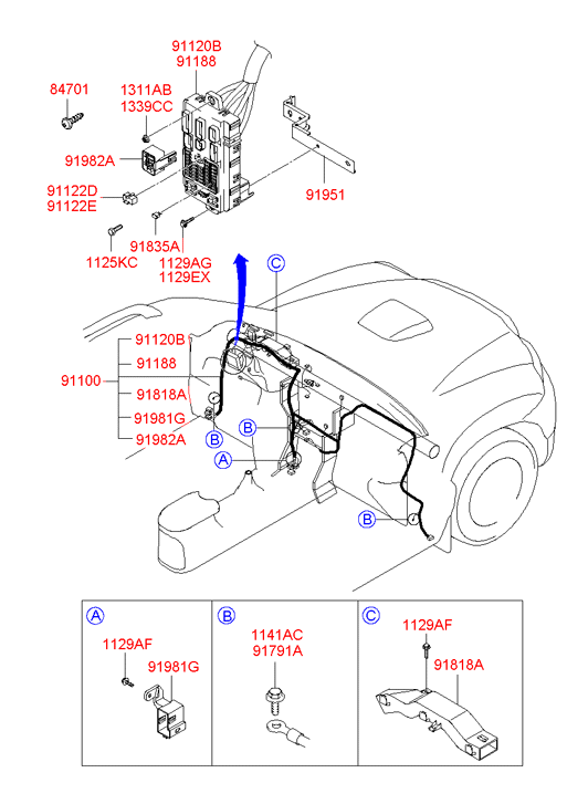 9110126080 HYUNDAI