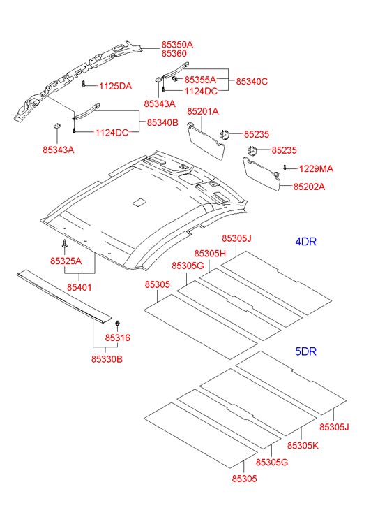 854012D500OI HYUNDAI