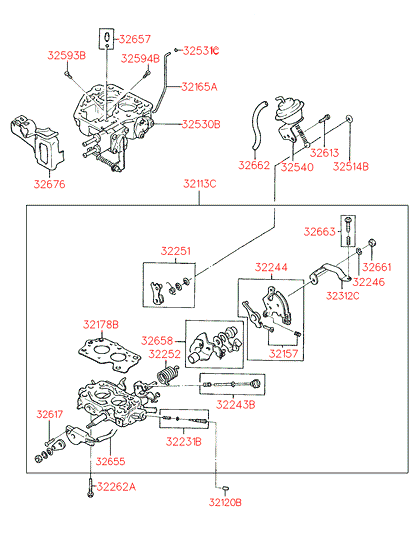 3223121205 HYUNDAI