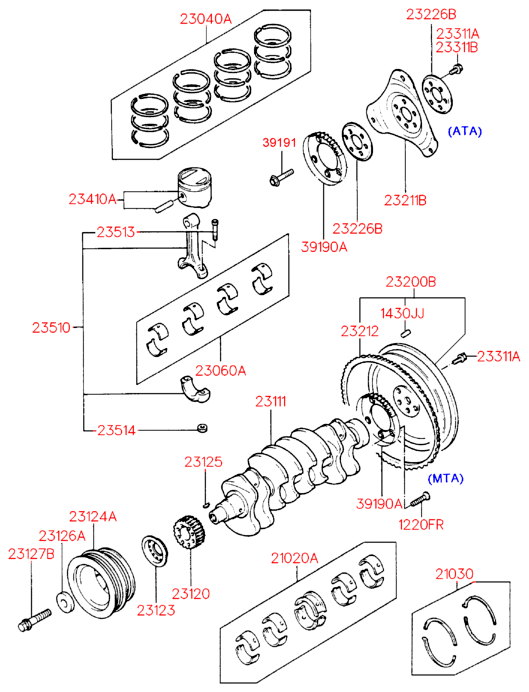 2304023964 HYUNDAI