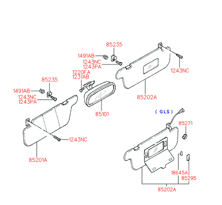 8520233150AO HYUNDAI