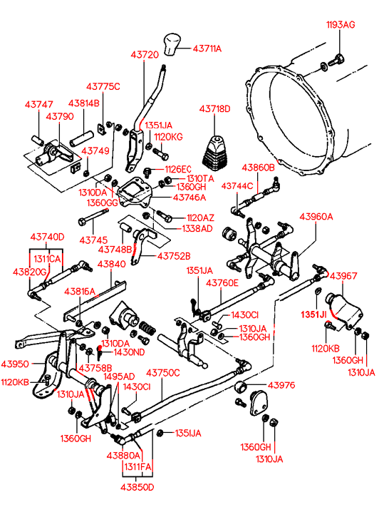 4381445000 HYUNDAI