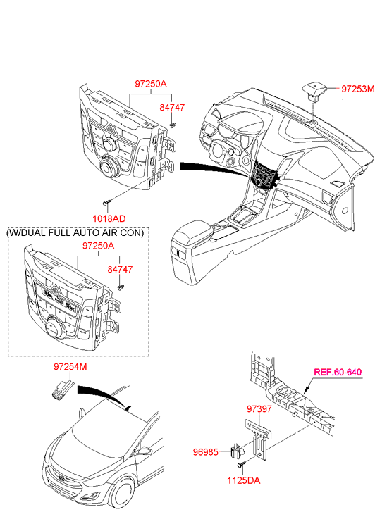 97250A6510GU HYUNDAI