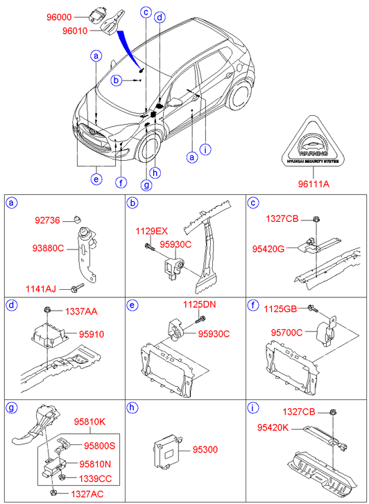 954801K000 HYUNDAI