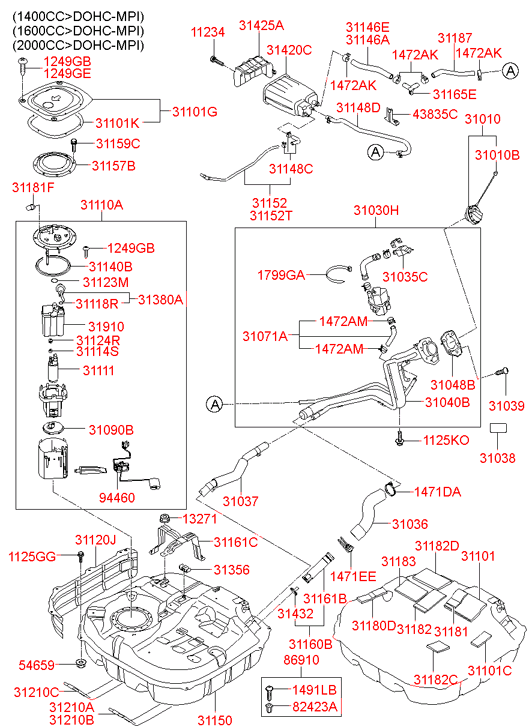 312111H000 HYUNDAI