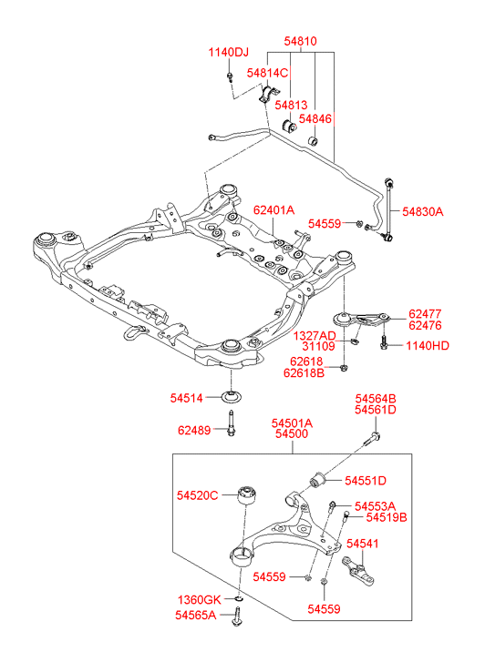 548101H200 HYUNDAI