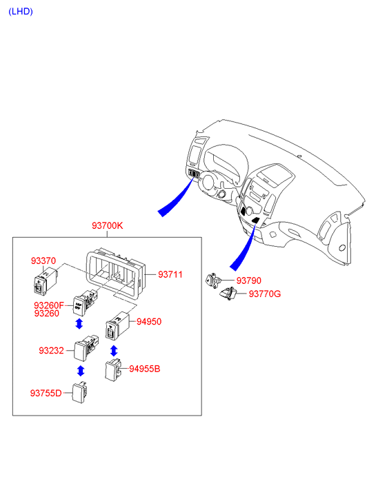 949502R000WK HYUNDAI