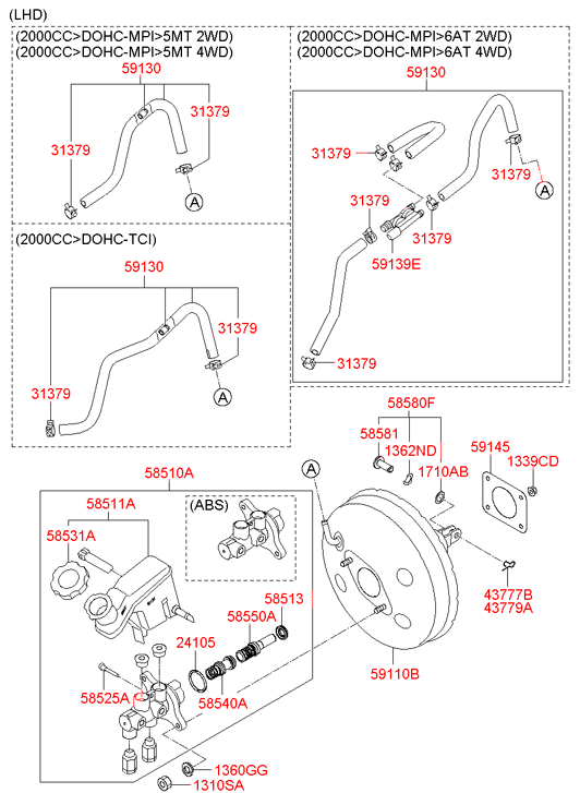 585402S500 HYUNDAI