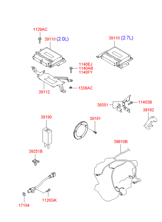 3910937700 HYUNDAI