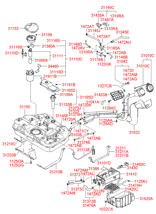 311402D500 HYUNDAI