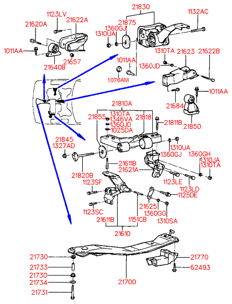 2186033070 HYUNDAI