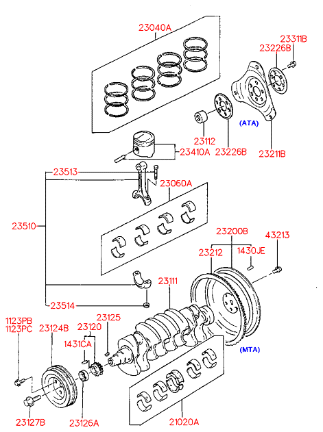 2304032961 HYUNDAI