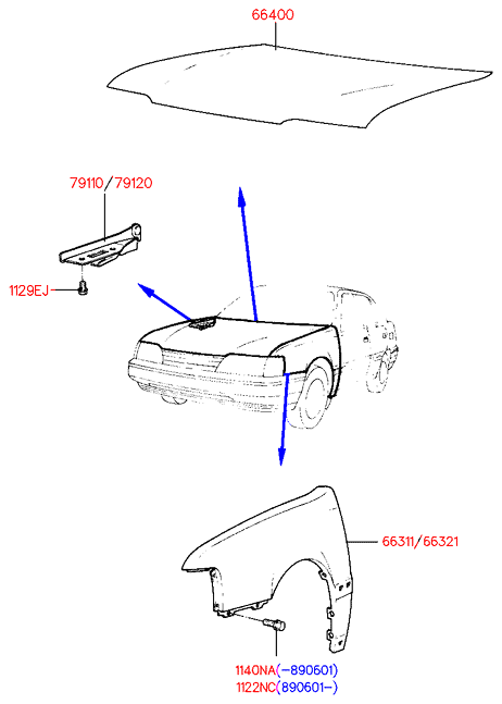 7912033000 HYUNDAI