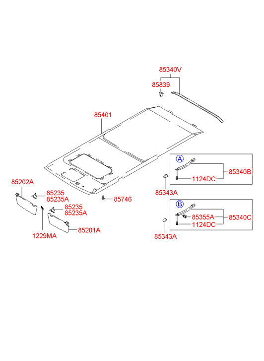 854013A900LT HYUNDAI