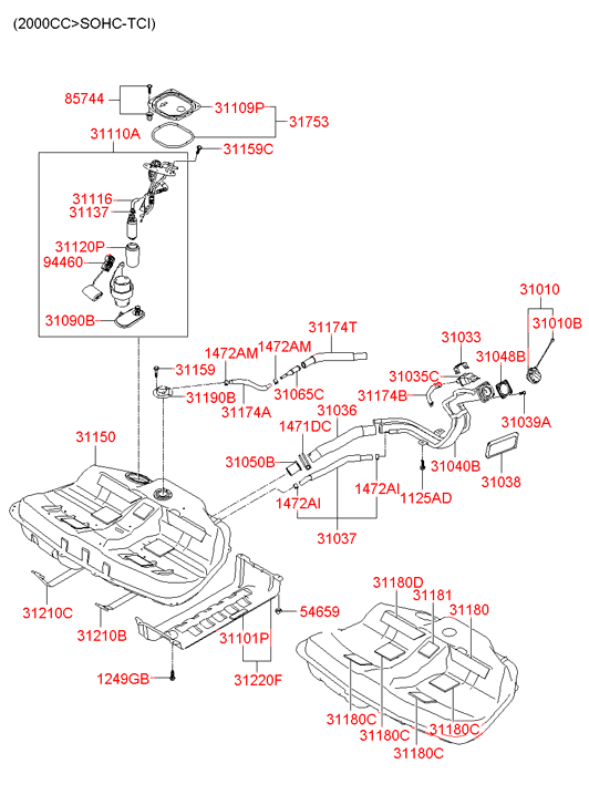 313413K500 HYUNDAI