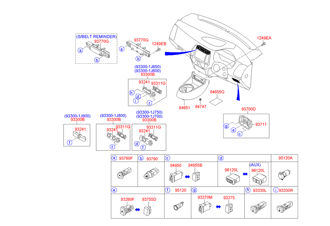 937701J9004X HYUNDAI