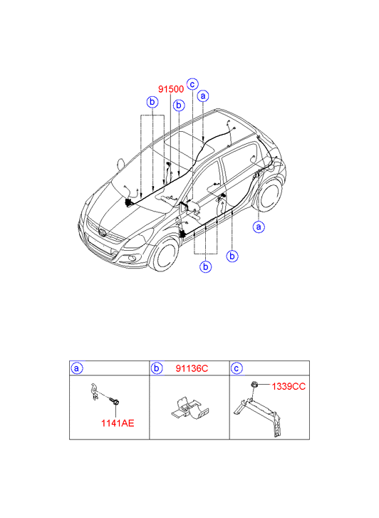 915001J990 HYUNDAI