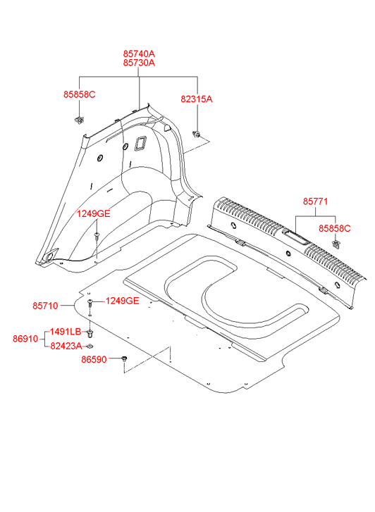 8571005051SX HYUNDAI