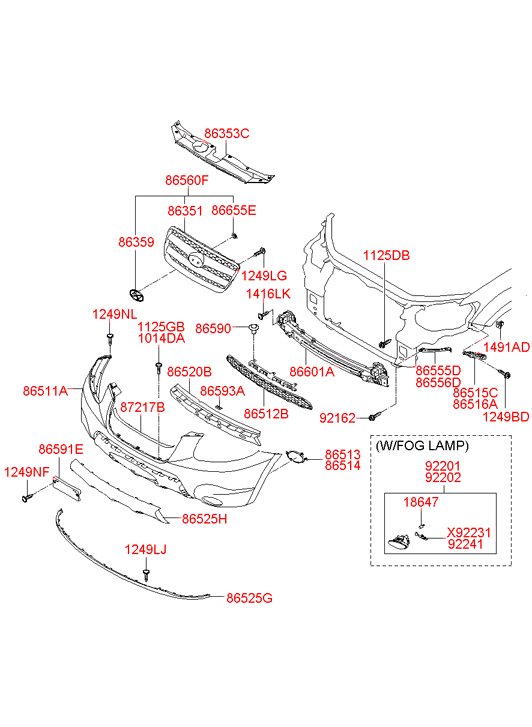 865192B010 HYUNDAI