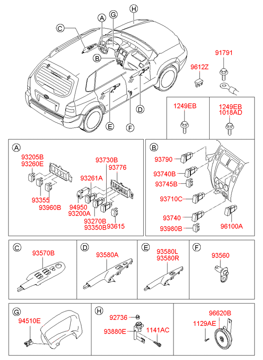 937702E200CA HYUNDAI