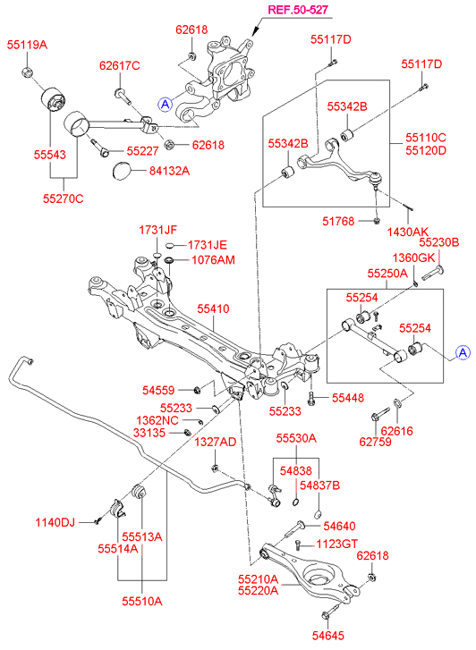 552703K750 HYUNDAI