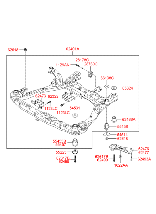 624053K931 HYUNDAI