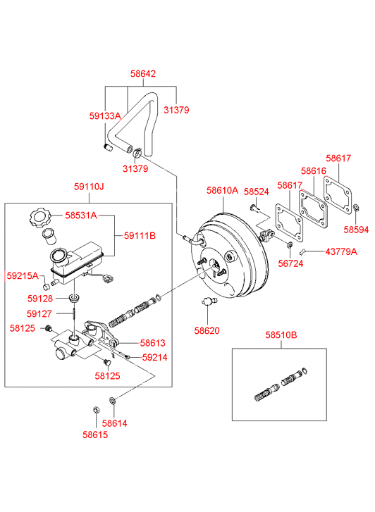 586154A000 HYUNDAI