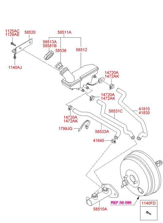 585105H700 HYUNDAI