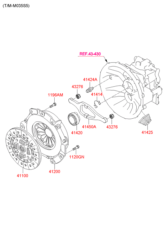 412005L010 HYUNDAI