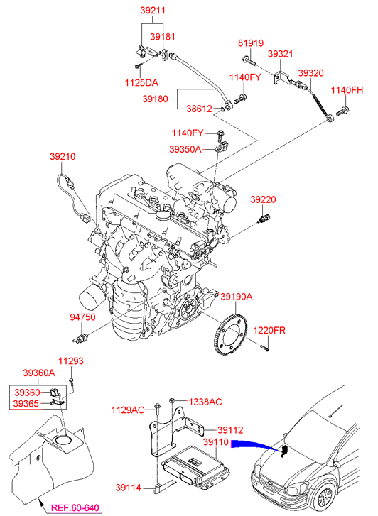 3910626458 HYUNDAI