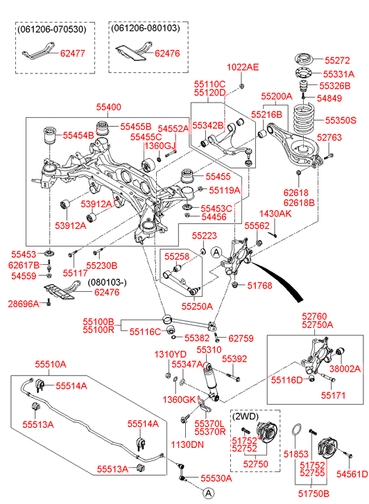 555132B400 HYUNDAI