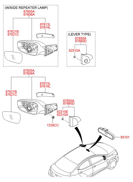 876203X030 HYUNDAI