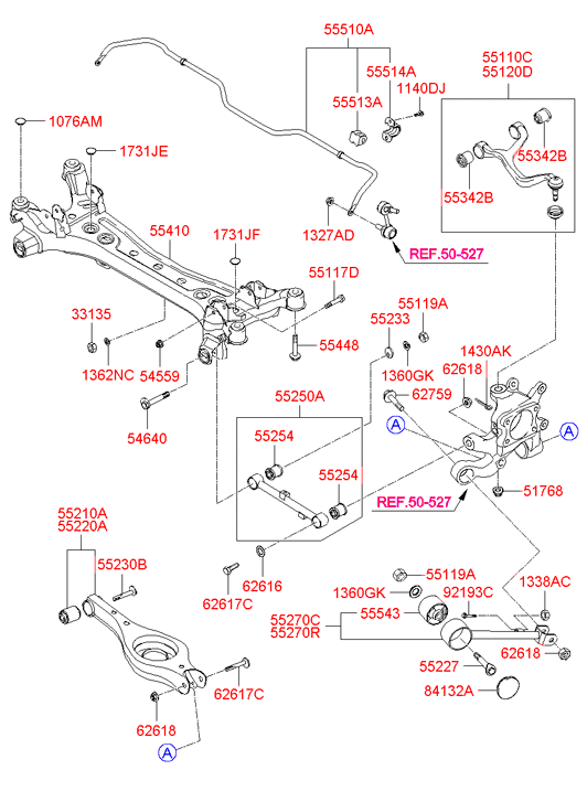 552703K700 HYUNDAI