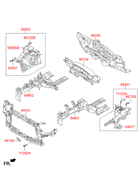 64585A5000 HYUNDAI