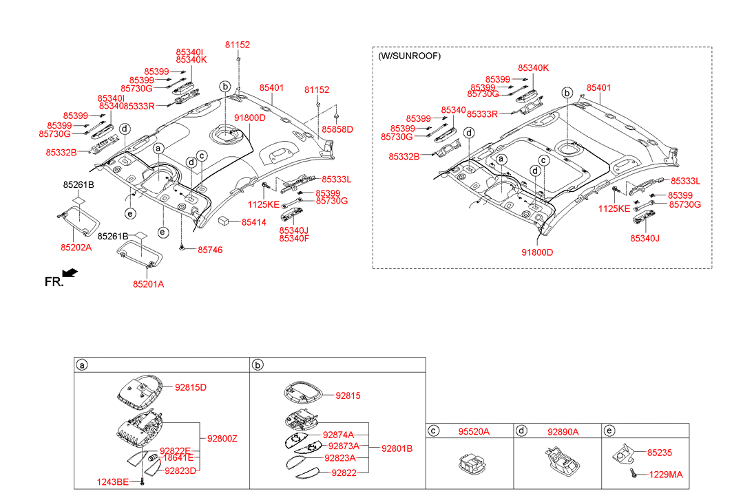 854013M010TX HYUNDAI