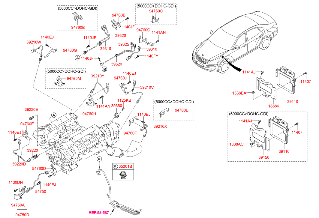 947603F130 HYUNDAI