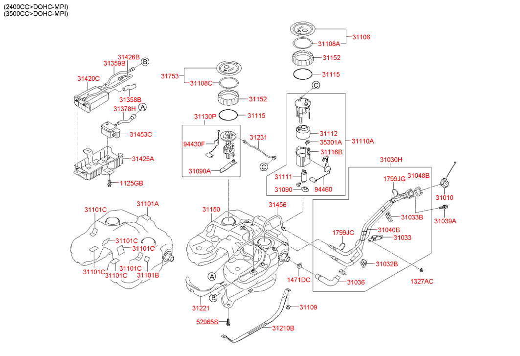 313532P400 HYUNDAI