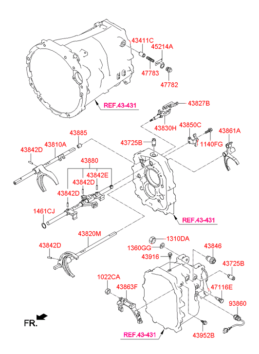 4381025000 HYUNDAI