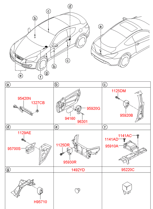 954502M000 HYUNDAI