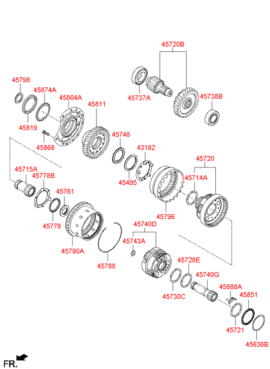 458113B002 HYUNDAI