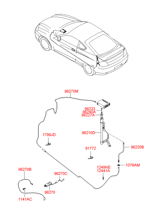 962702C070 HYUNDAI