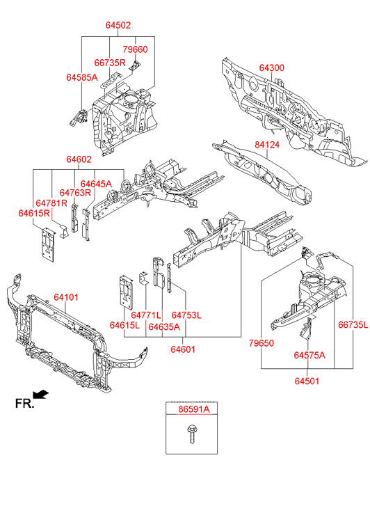 645872V010 HYUNDAI