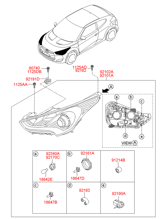 921662V000 HYUNDAI