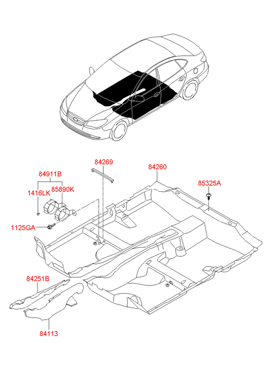 85325210009K HYUNDAI